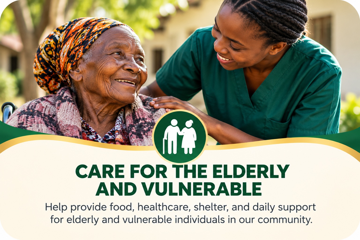 Caring Hands for the Elderly
