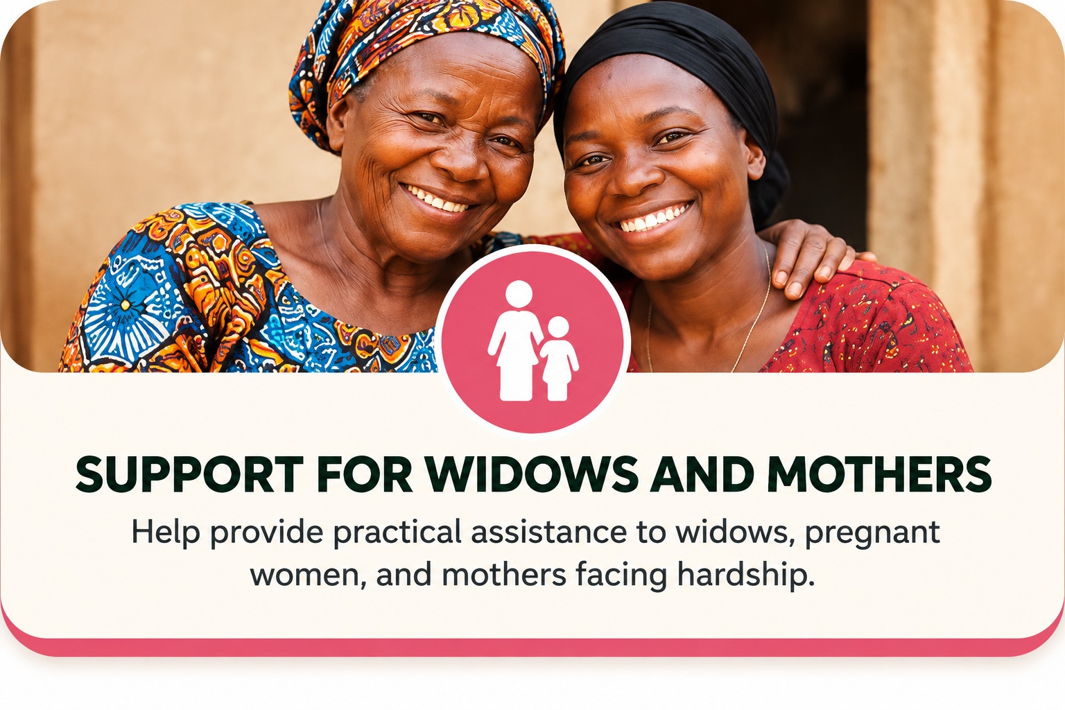 Support for Widows and Mothers (1)